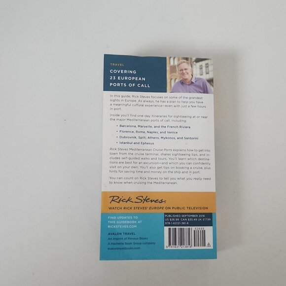 RICK STEVES | Mediterranean Cruise Ports 4th edition book - Picture 2 of 2